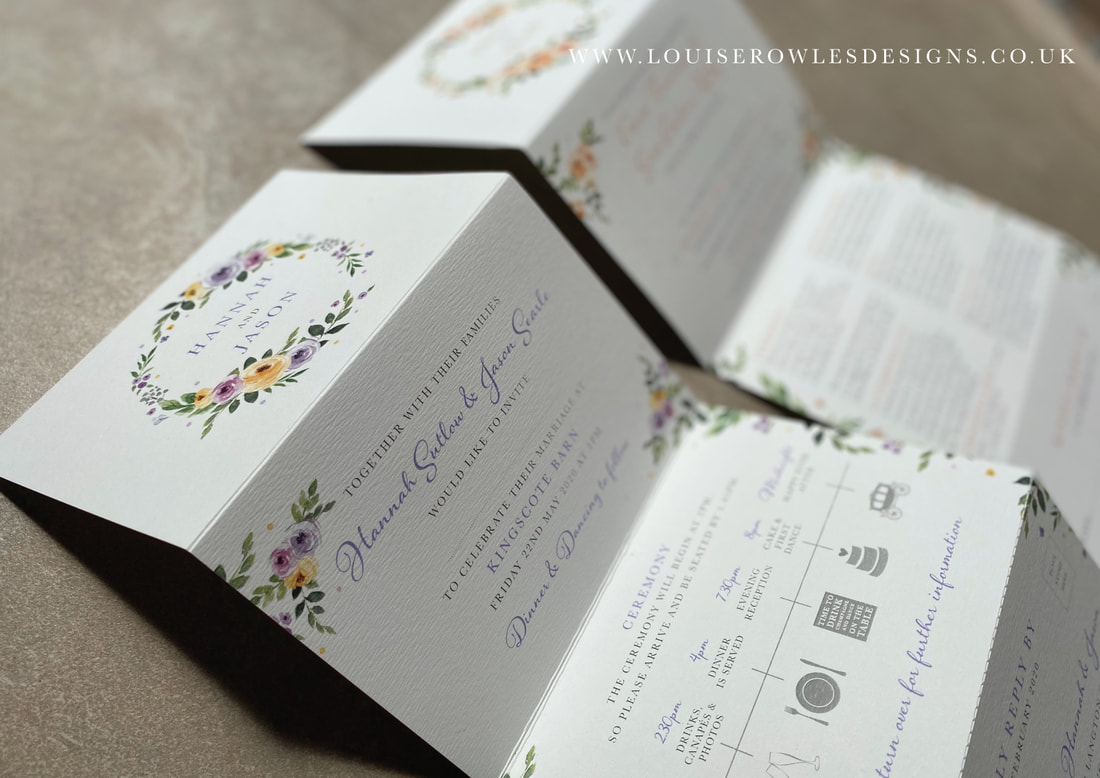 peach and ivory wedding invitations