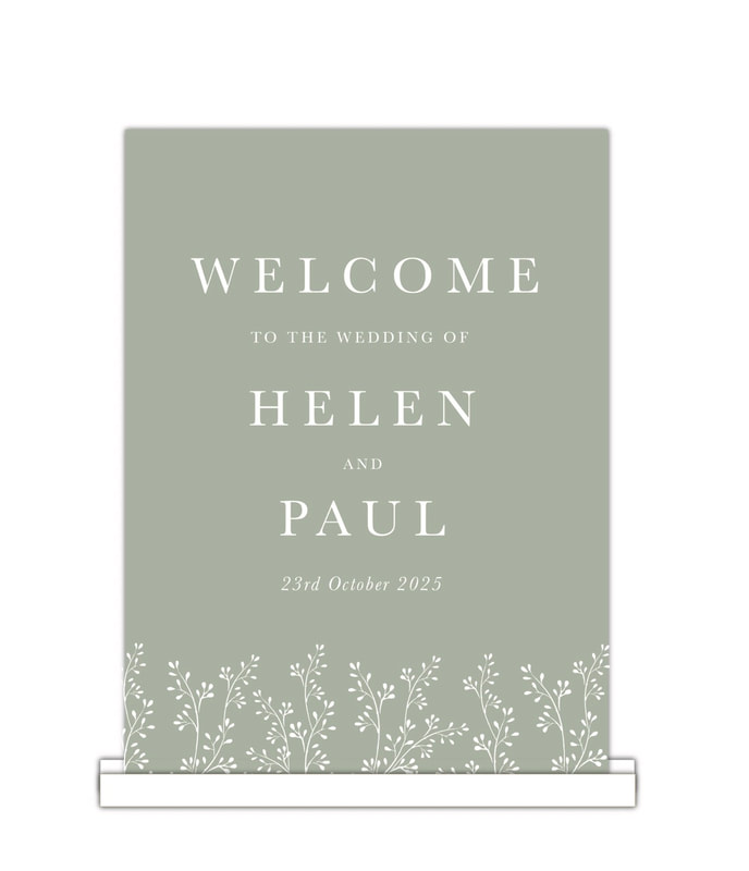 sage green, welcome sign, seating plan, Table plan, place cards
