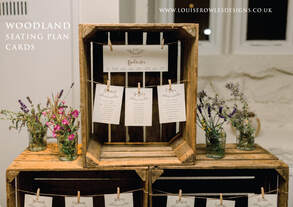 table plan, crates, barn wedding