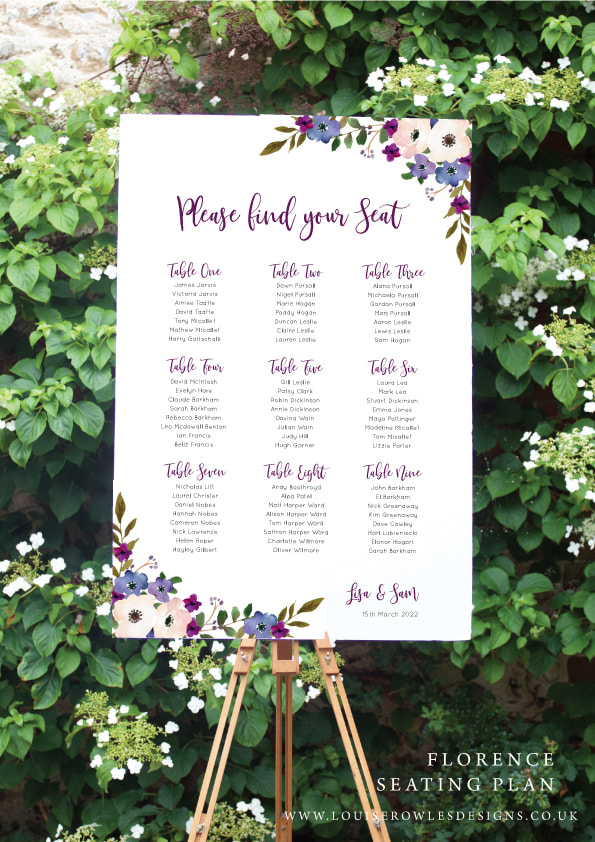 seating plan, table plan ideas