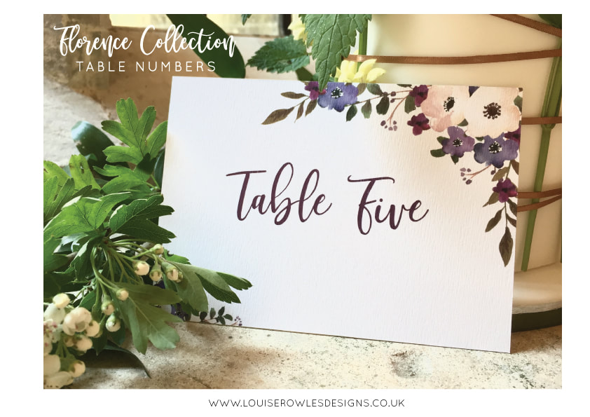 table numbers