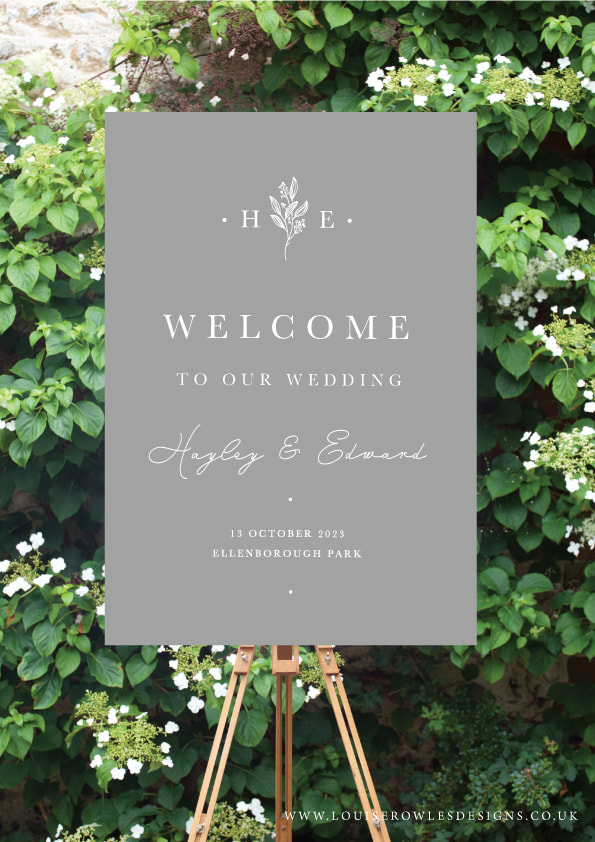 Elegant wedding stationery