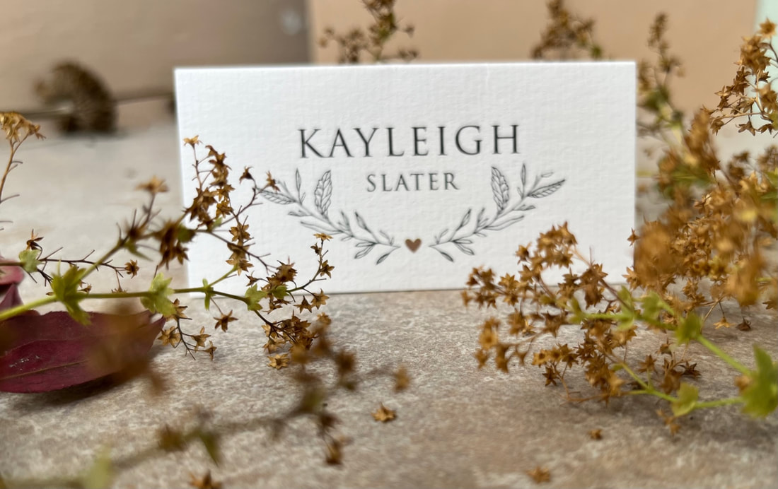 Place card, woodland, wedding