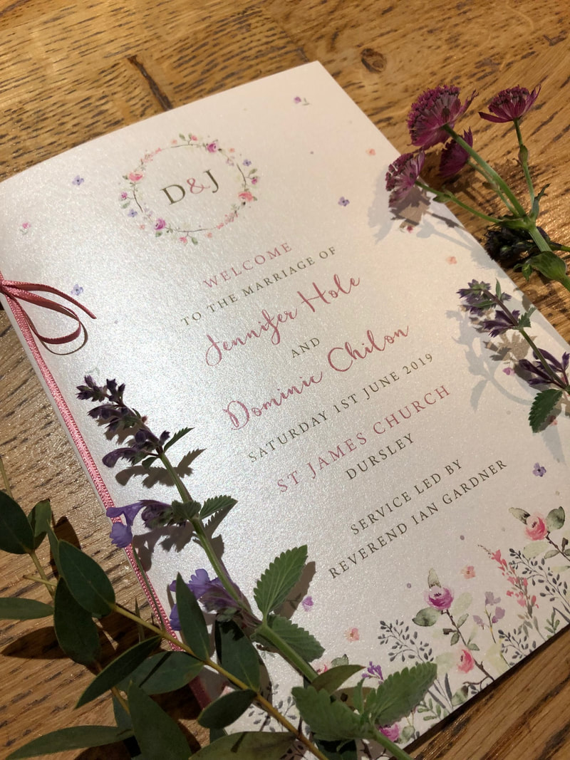 floral wedding invitations