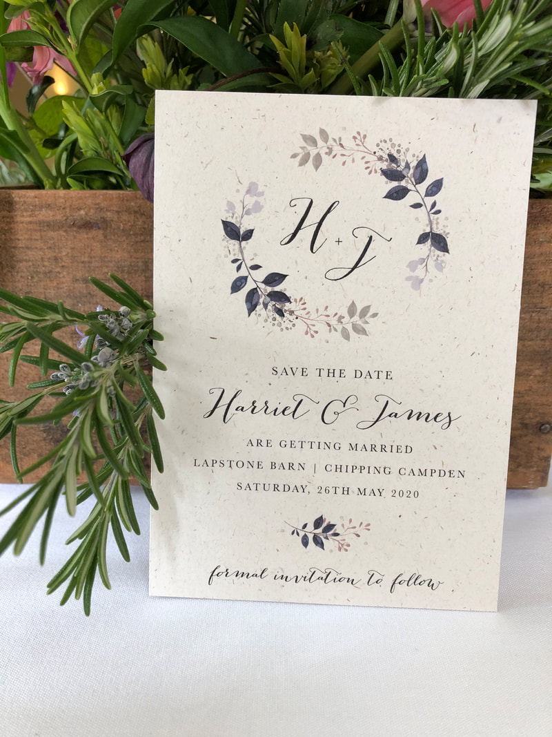 blue, wildflower, wedding invites, save the dates