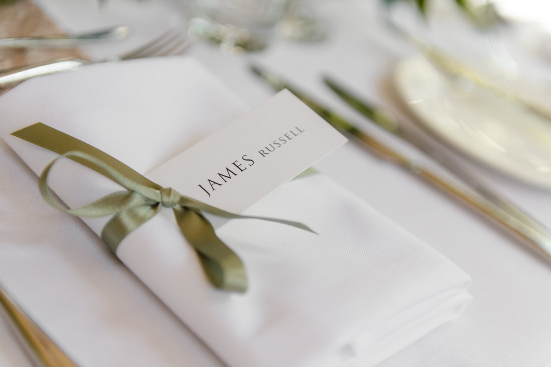 Table plan, Welcome sign, autumn leaves