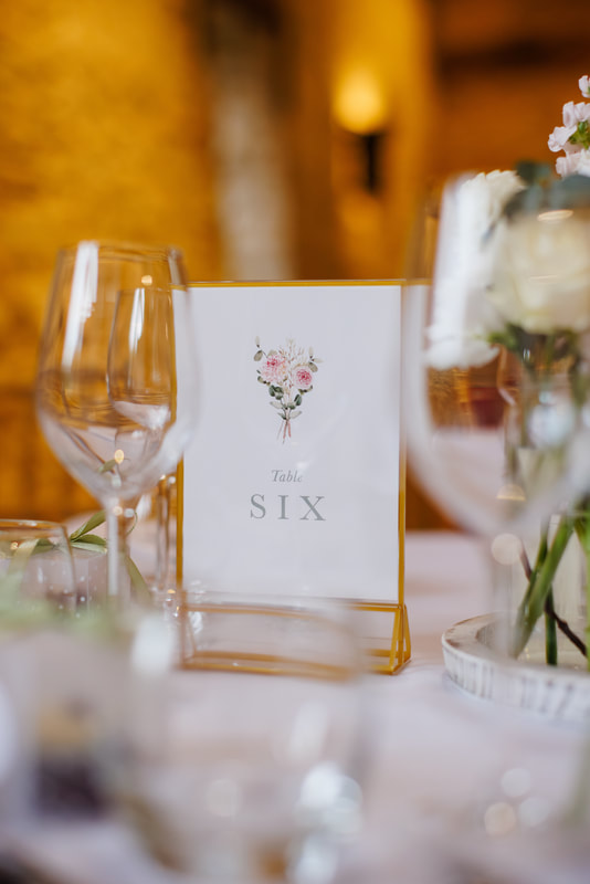 Floral table names